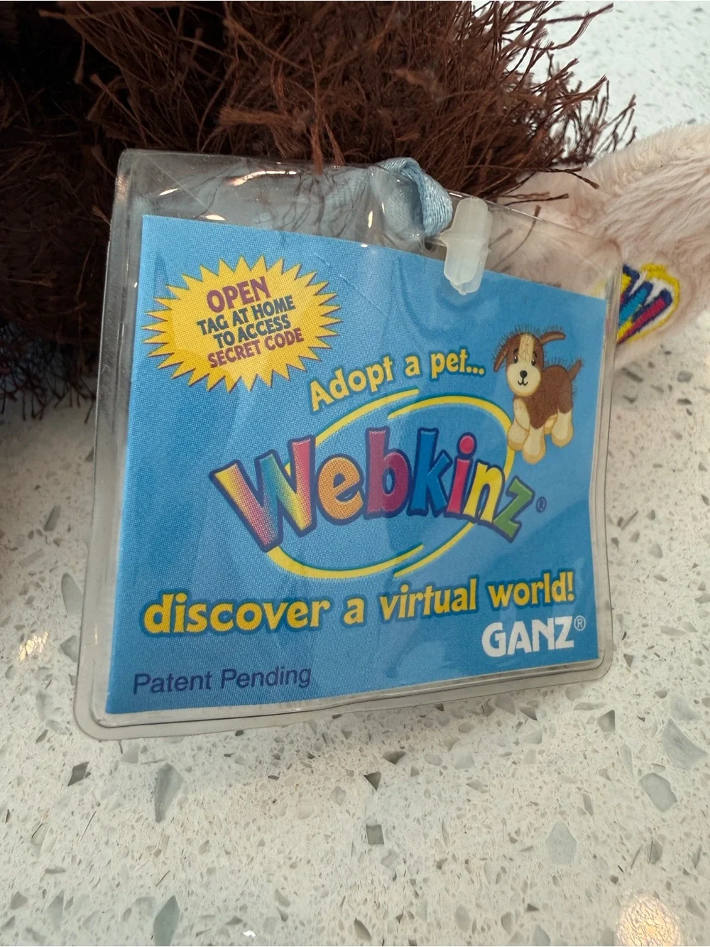 Webkinz Plush Monkey Toy - Brown